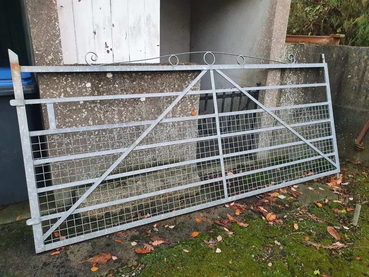 Galvanised Gate. - Image 3
