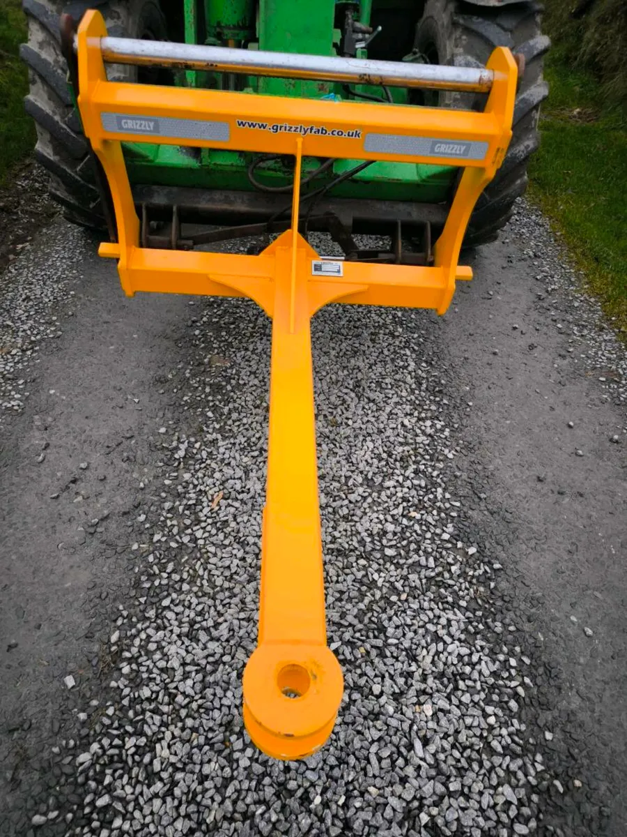 Telehandler trailer shifter mover jib attachment - Image 4