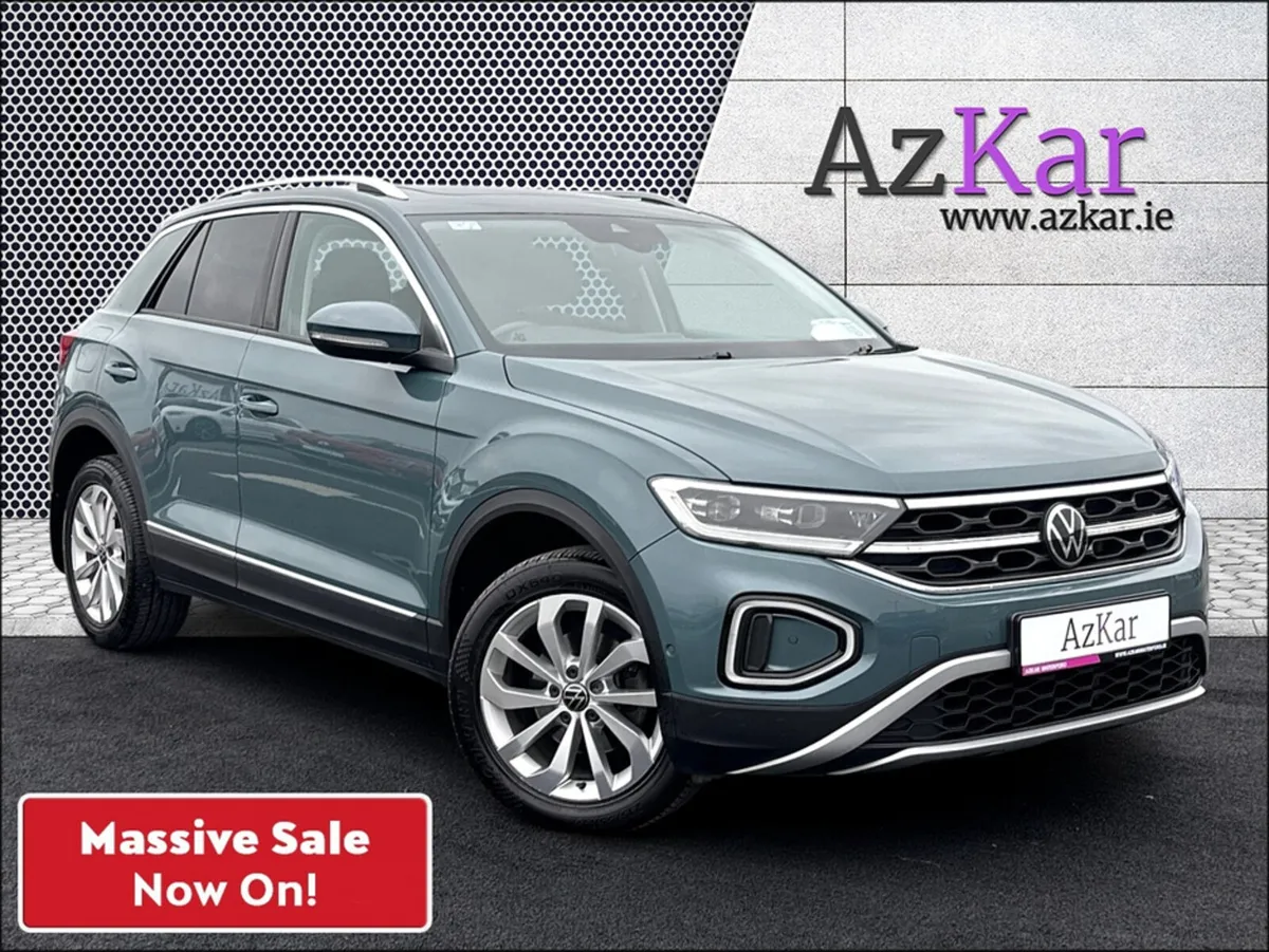 Volkswagen T-Roc 2022 STYLE 1.0TSI 110BHP €122 PW - Image 1