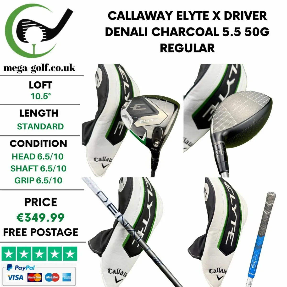 Callaway Elyte X Driver / 10.5° / Regular - Image 1