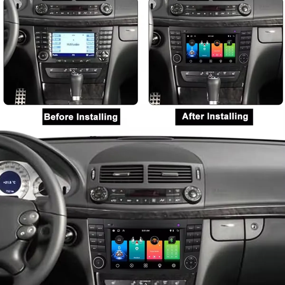 Android Head Units W211 - Image 1