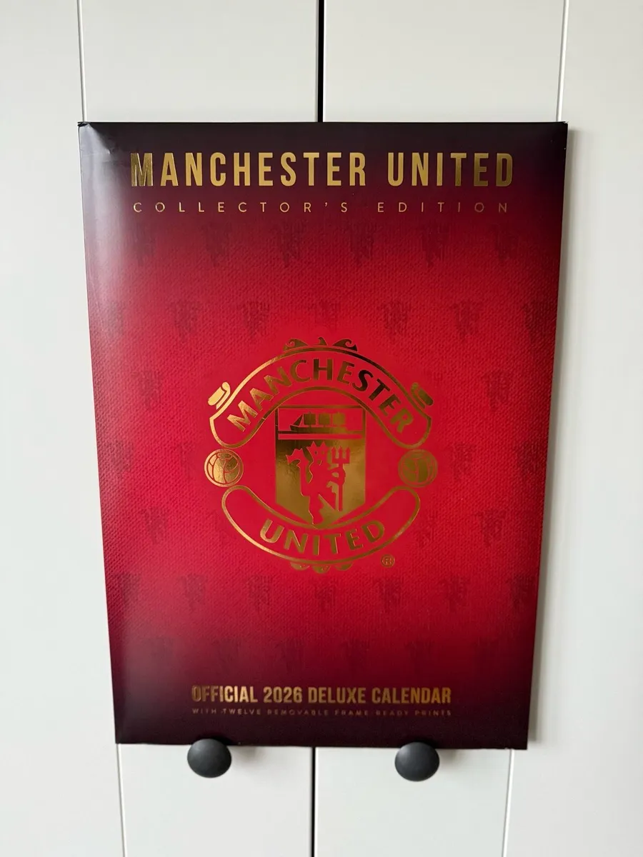 Brand new 2026 Manchester United deluxe calendar - Image 1