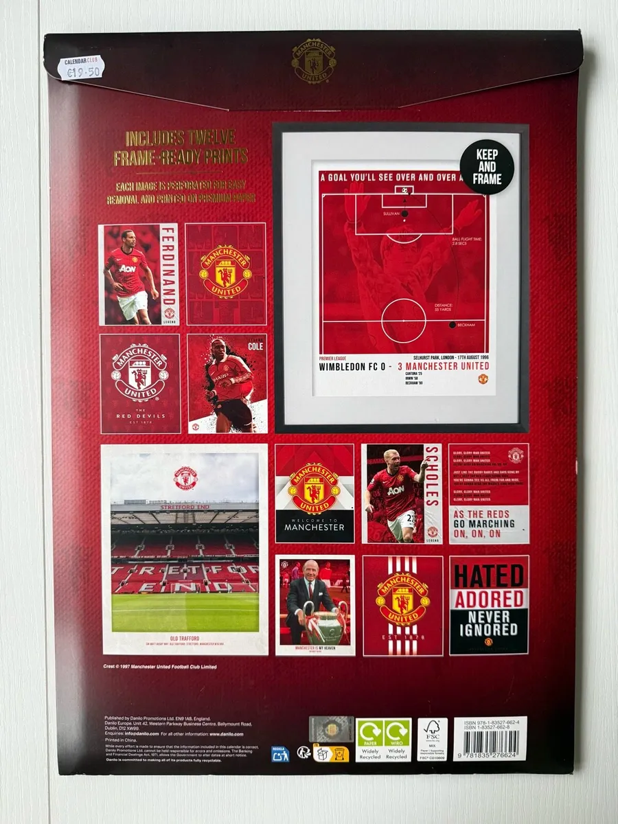 Brand new 2026 Manchester United deluxe calendar - Image 2