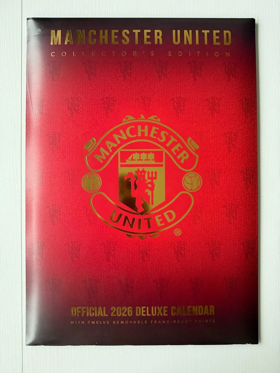 Brand new 2026 Manchester United deluxe calendar - Image 3