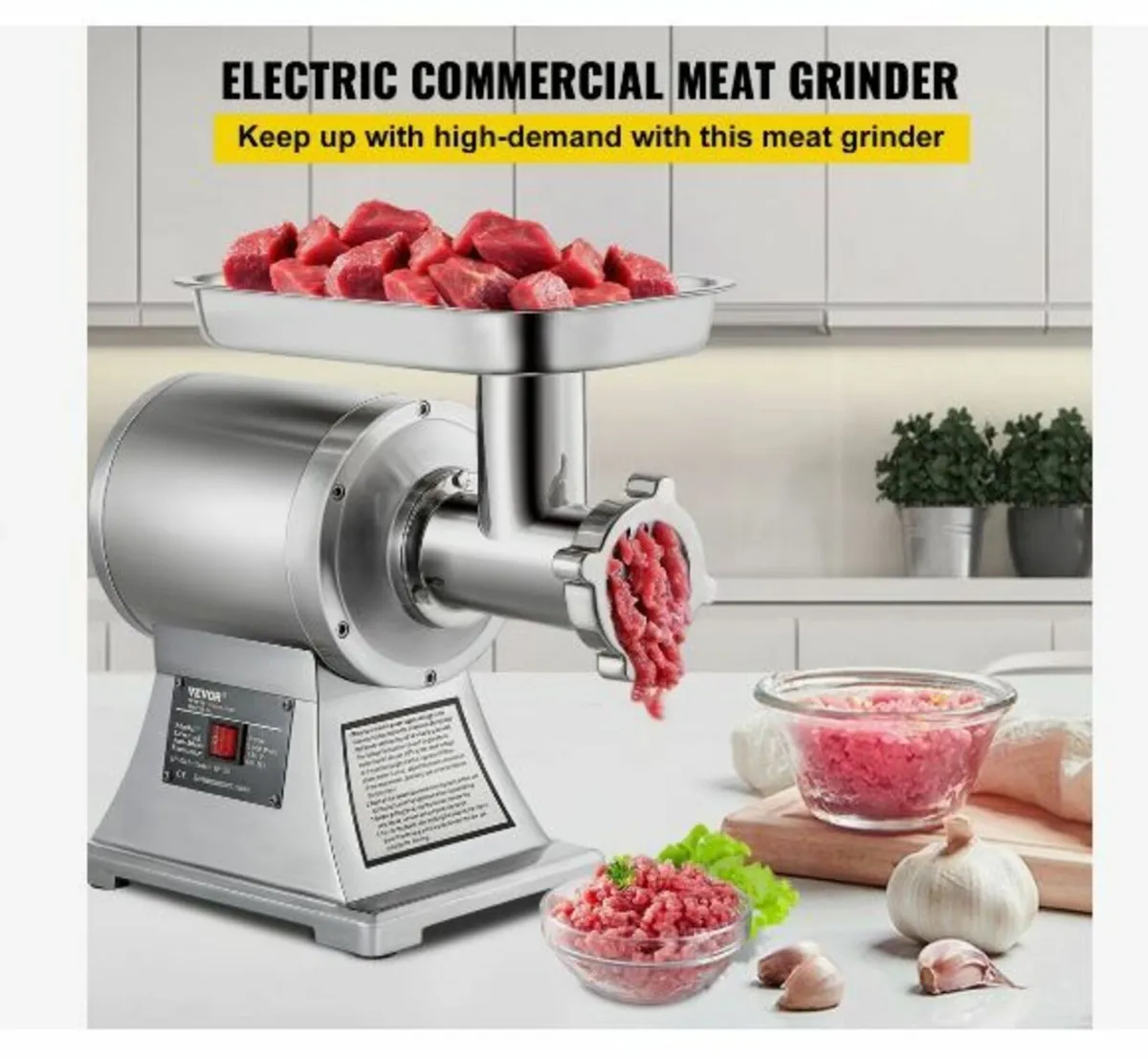 8500W Commercial Stainless Steel - Image 2