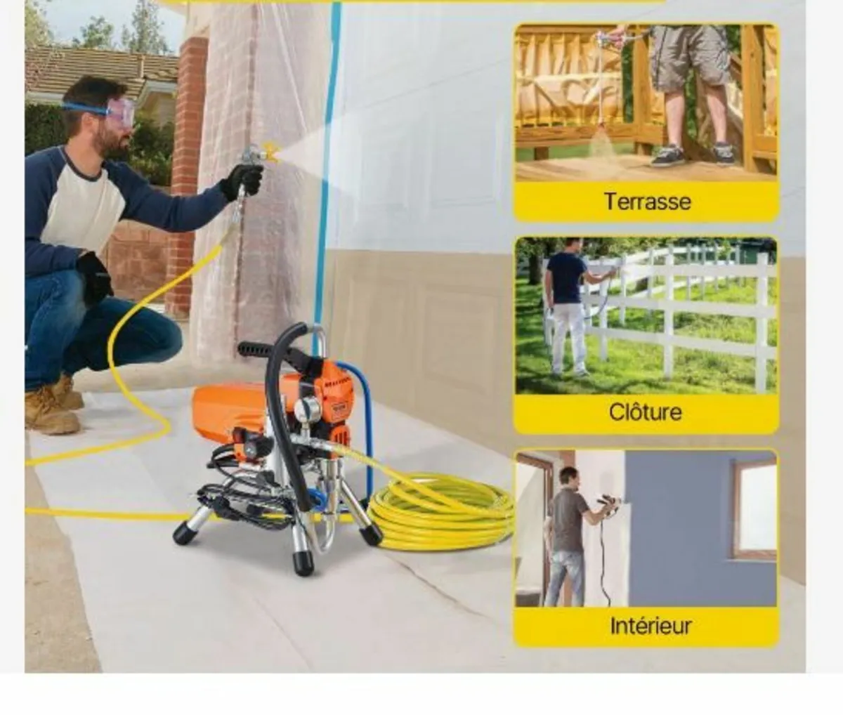 Airless Paint Sprayer 2200W - Image 2