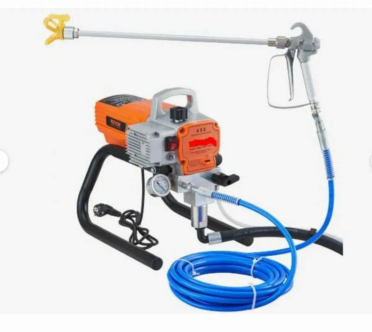 Pro Airless Wall Paint Sprayer, 1800W - Image 1