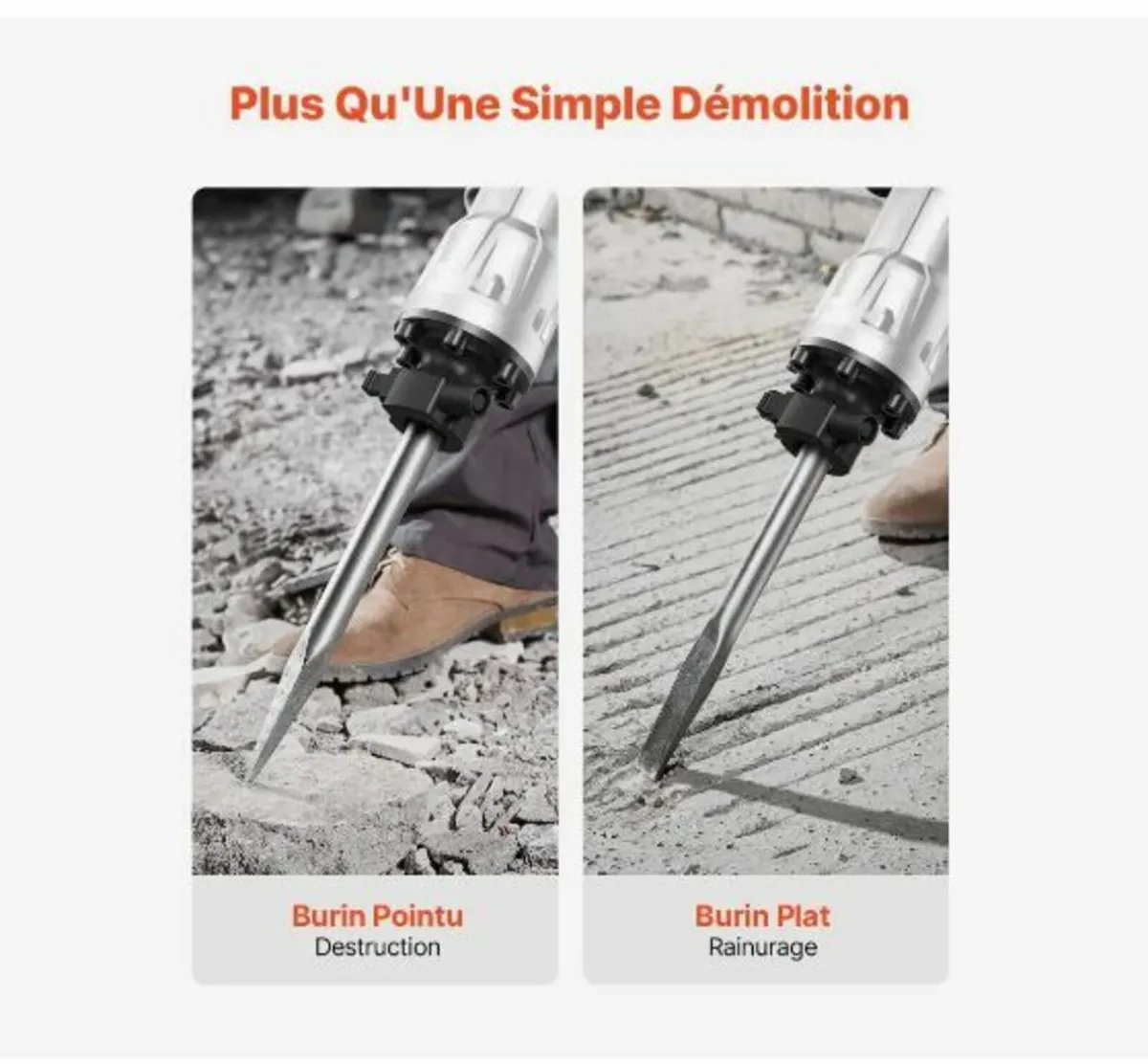 Demolition Jack Hammer, 3500W - Image 4