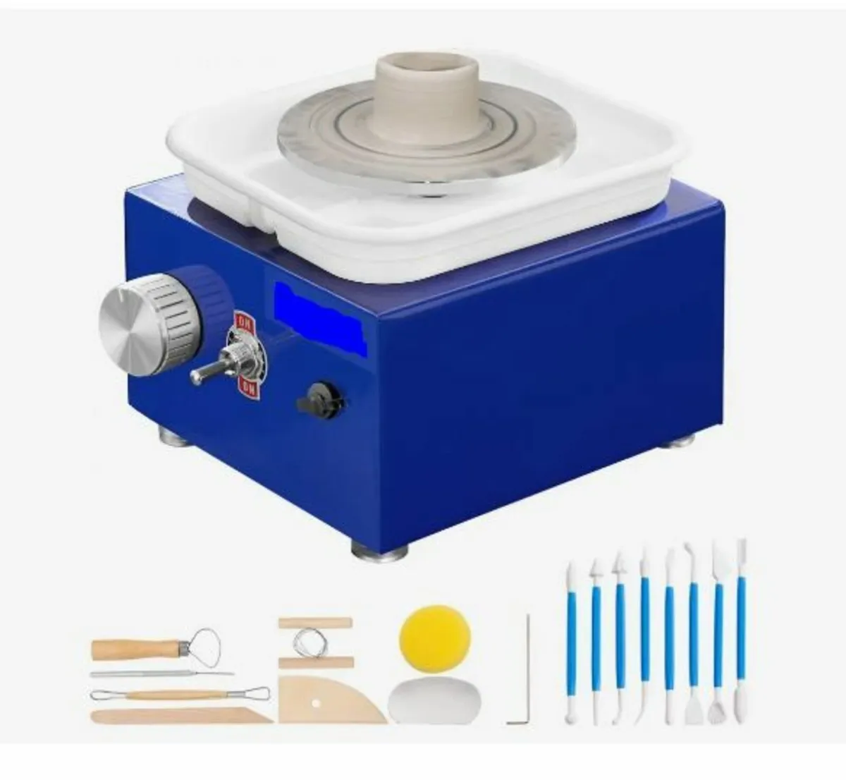 Pottery Wheel Mini Ceramic Wheel Sculpting Tools - Image 1