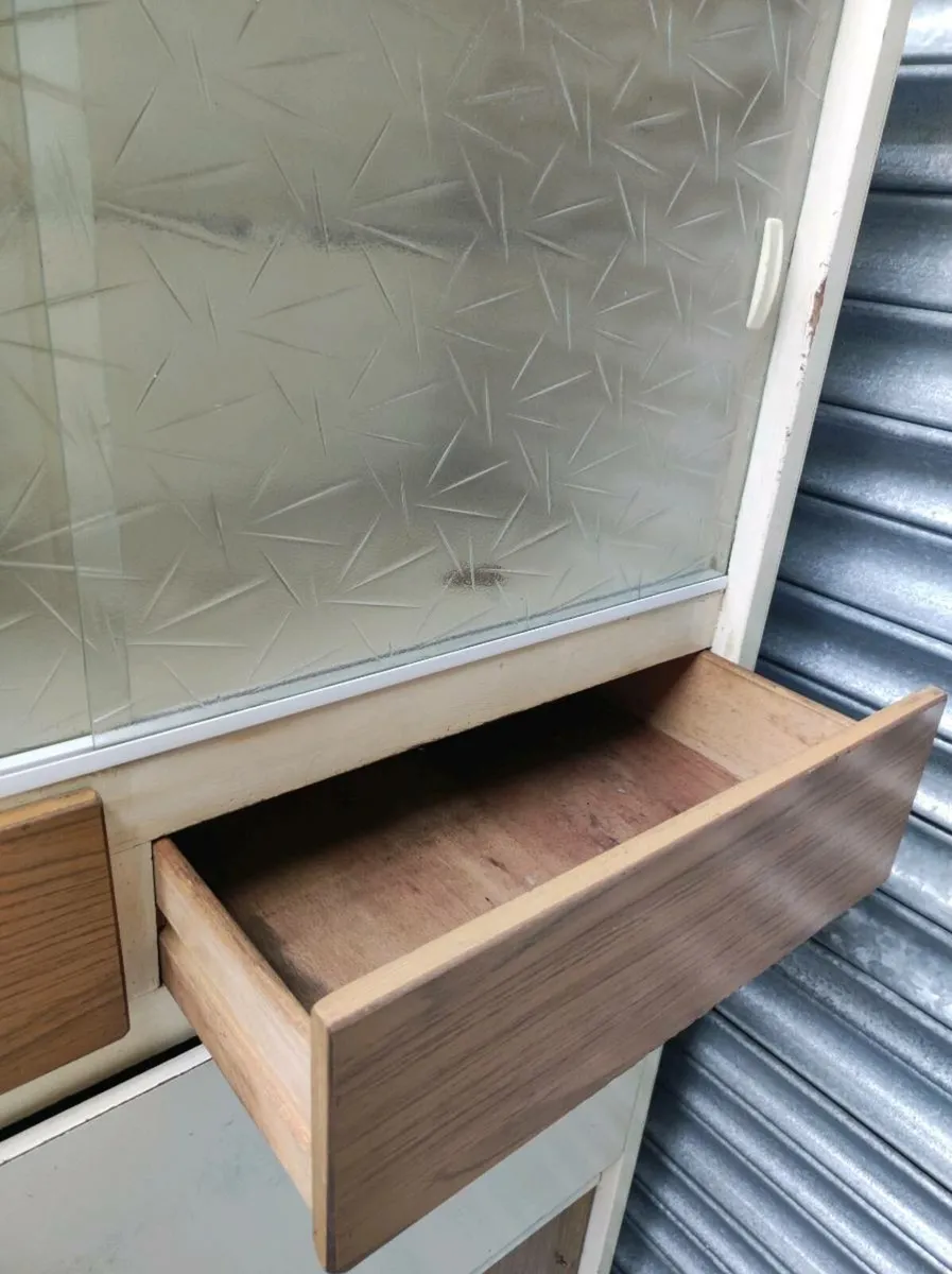 1960's Irish thatched cottage kitchen pantry unit - Image 2