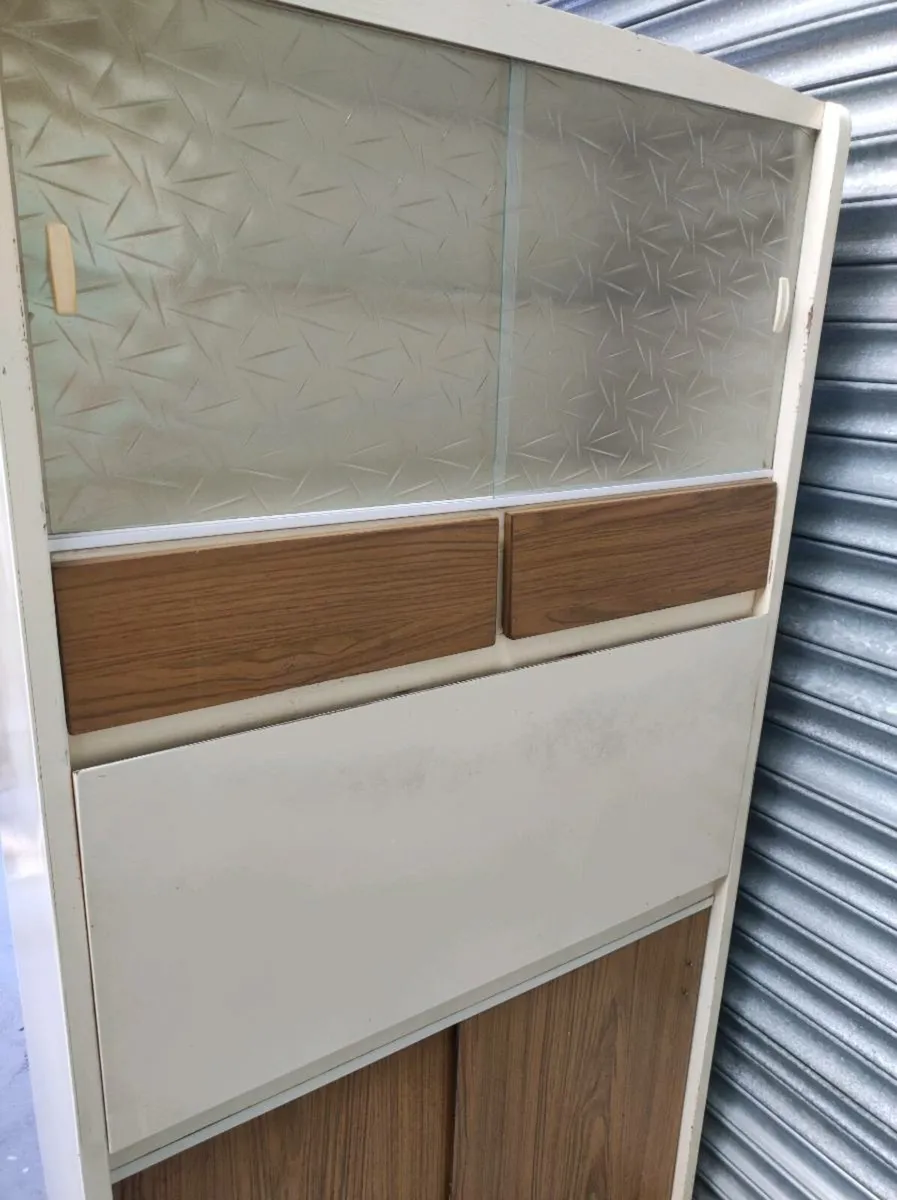 1960's Irish thatched cottage kitchen pantry unit - Image 3
