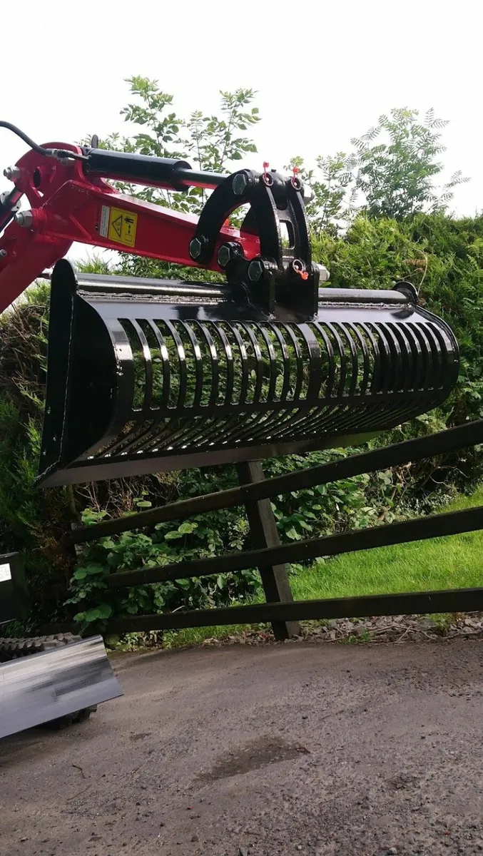 JPC MIVA RAKE RIDDLE BUCKET 25mm pins - Image 2