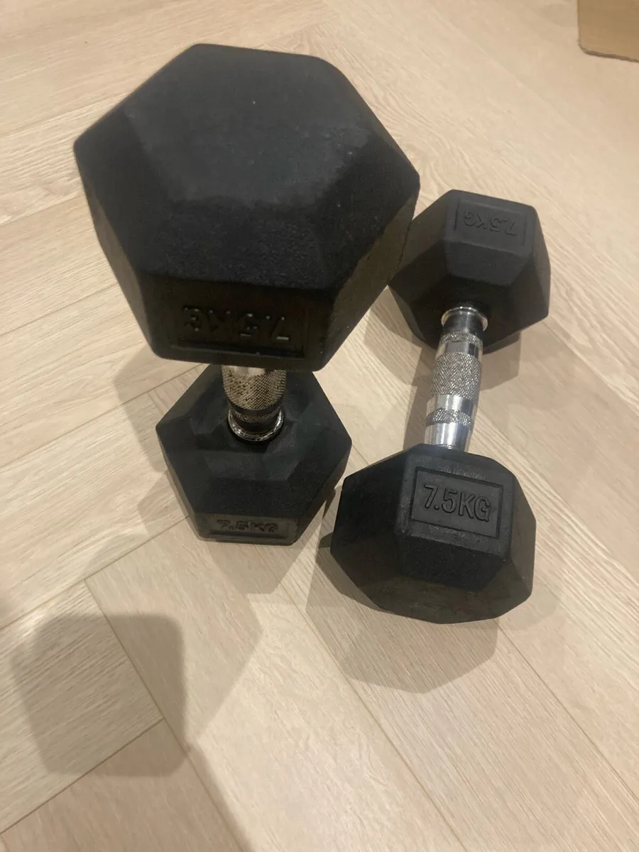 Dumbbells 7.5kg - Image 3