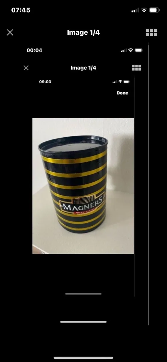 Rare Magner’s Metal Serviette box - Image 1