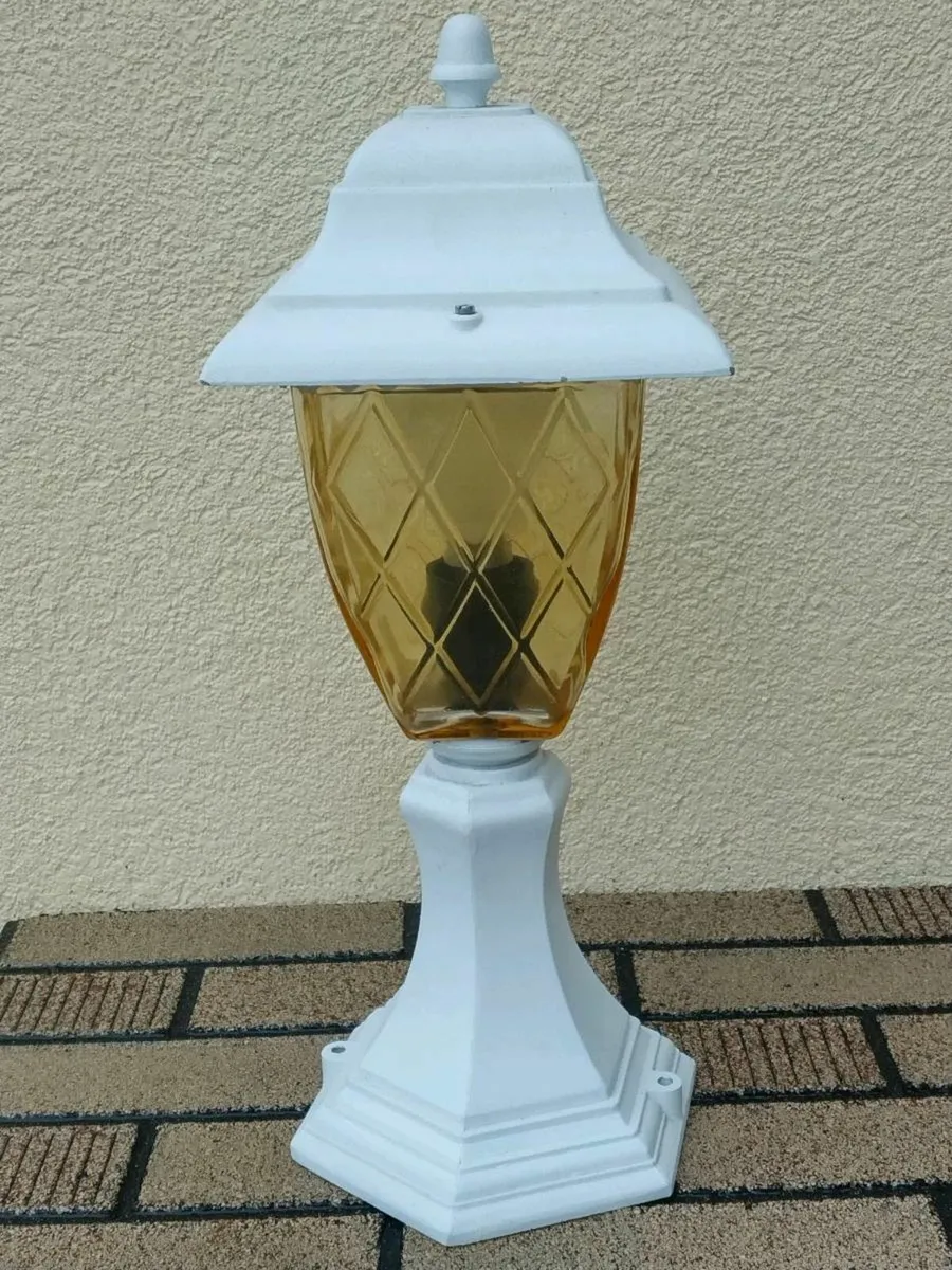 Exterior pedestal Lantern