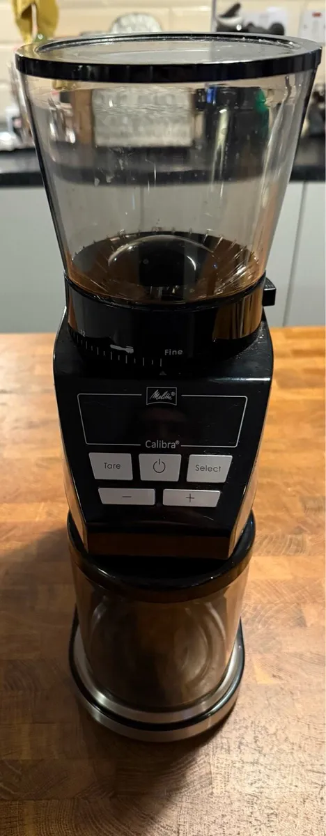 Melitta Calibre coffee grinder with scale - Image 1