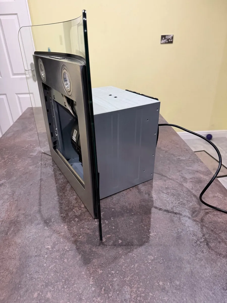 Belling 60cm Curved Glass Chimney Hood | CHIM604GS - Image 4