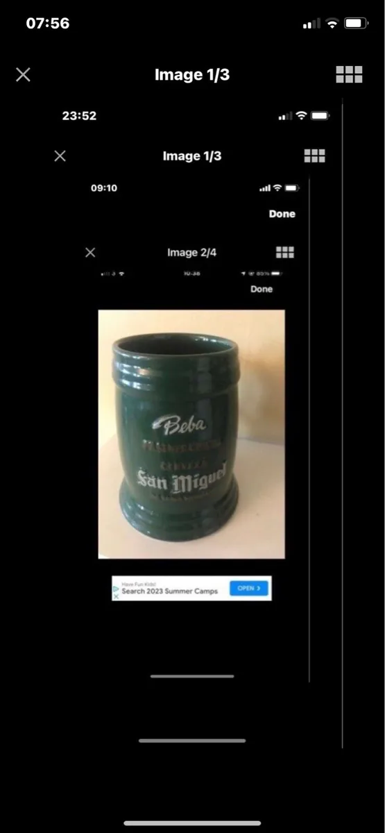 San Miguel Ceramic Tankard - Image 1