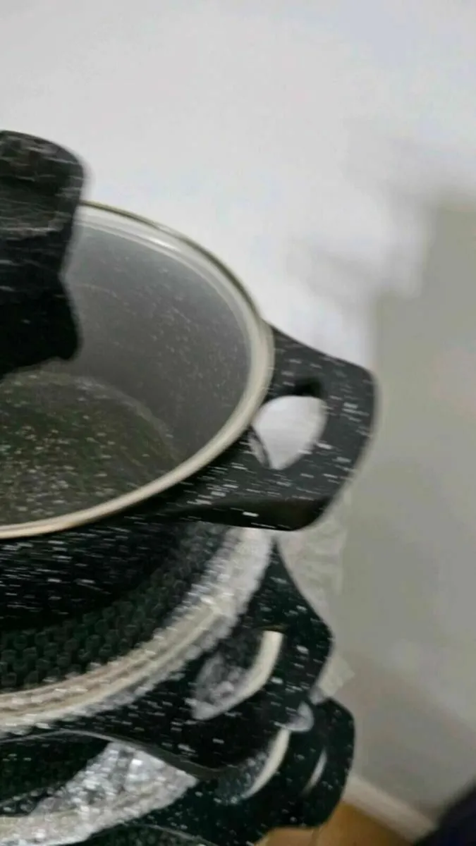 Cookware pots marble - Image 2