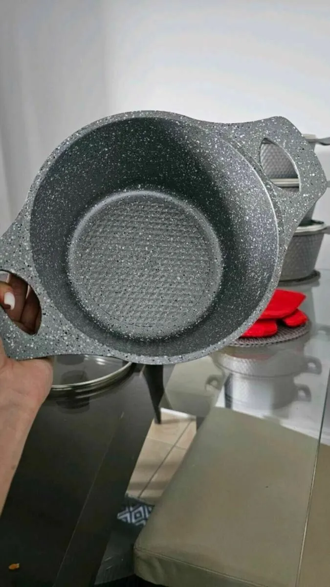 Cookware pots marble - Image 4