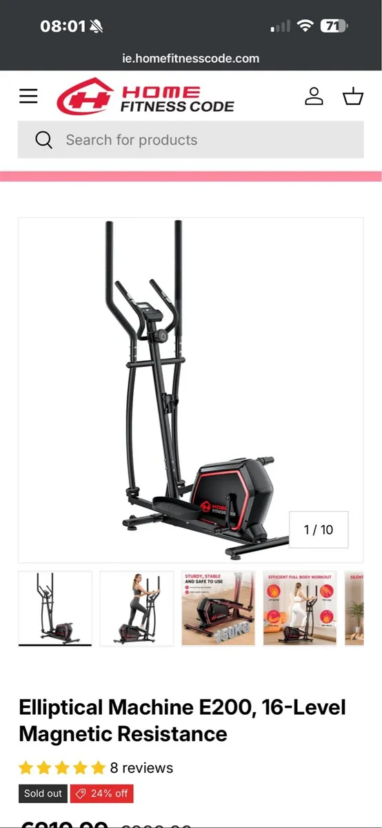 Cross trainer