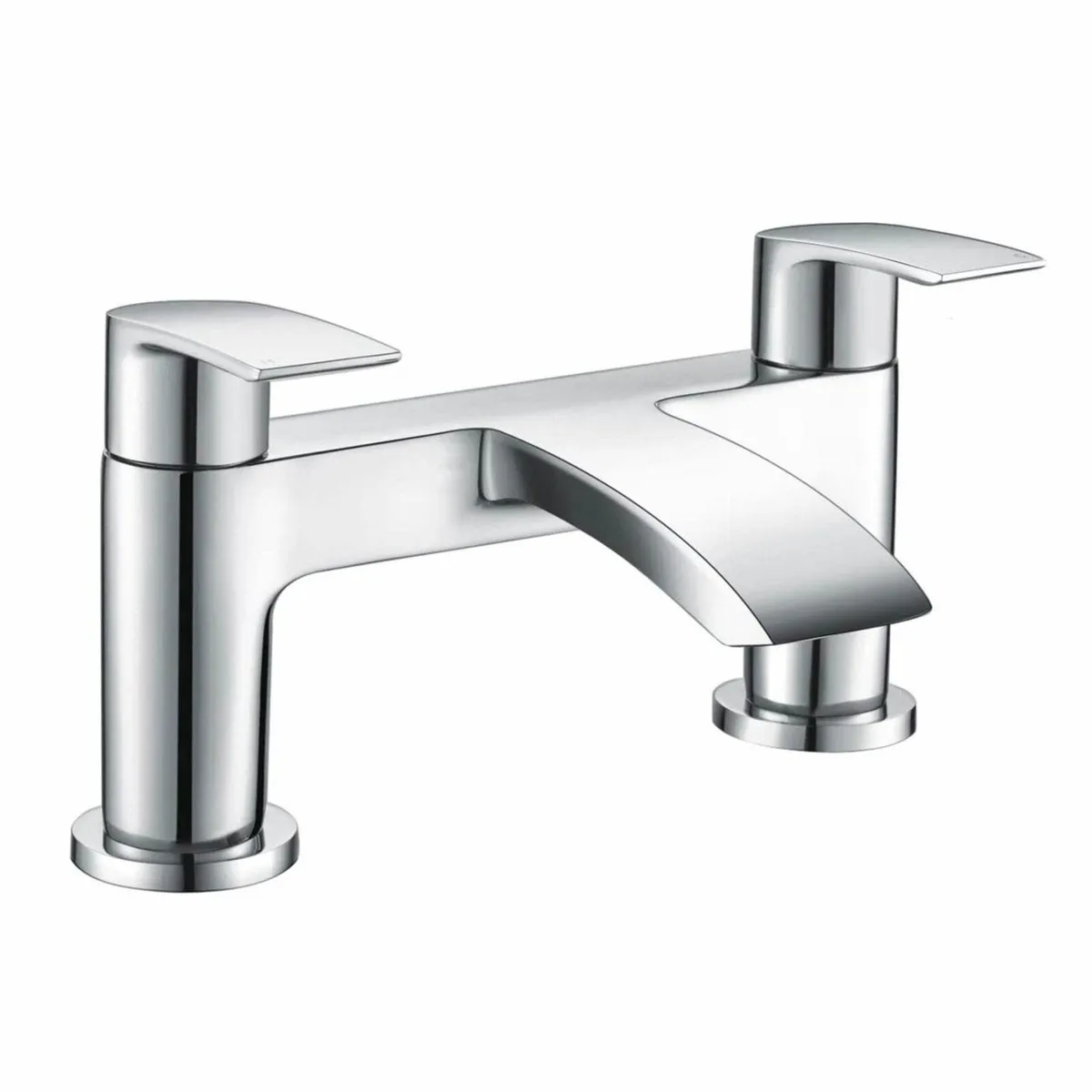 Bath Tap Waterfall Bathroom Bathtub Mixer Taps 2 - Image 1