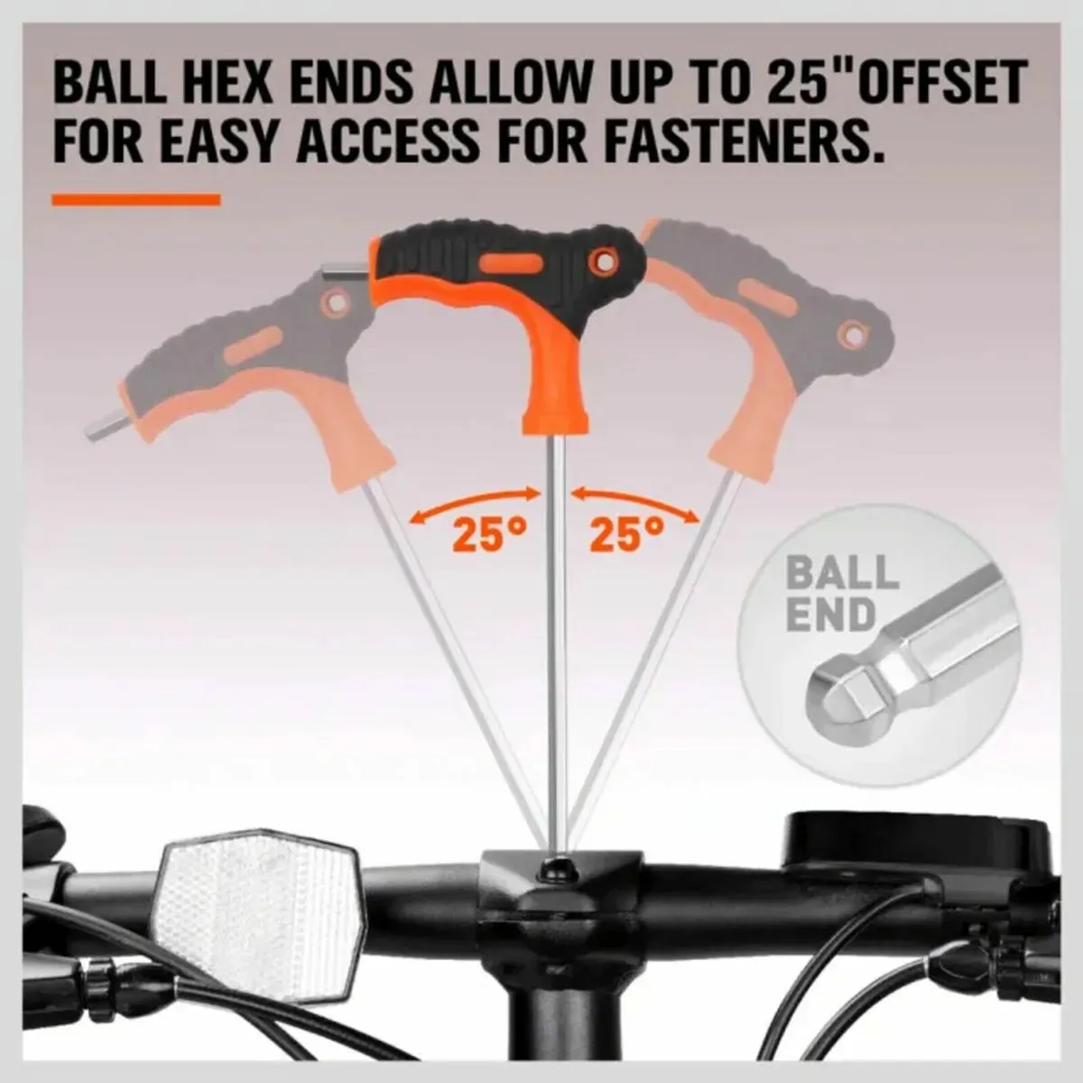 T-Handle Wrench Set 16pce - Image 2