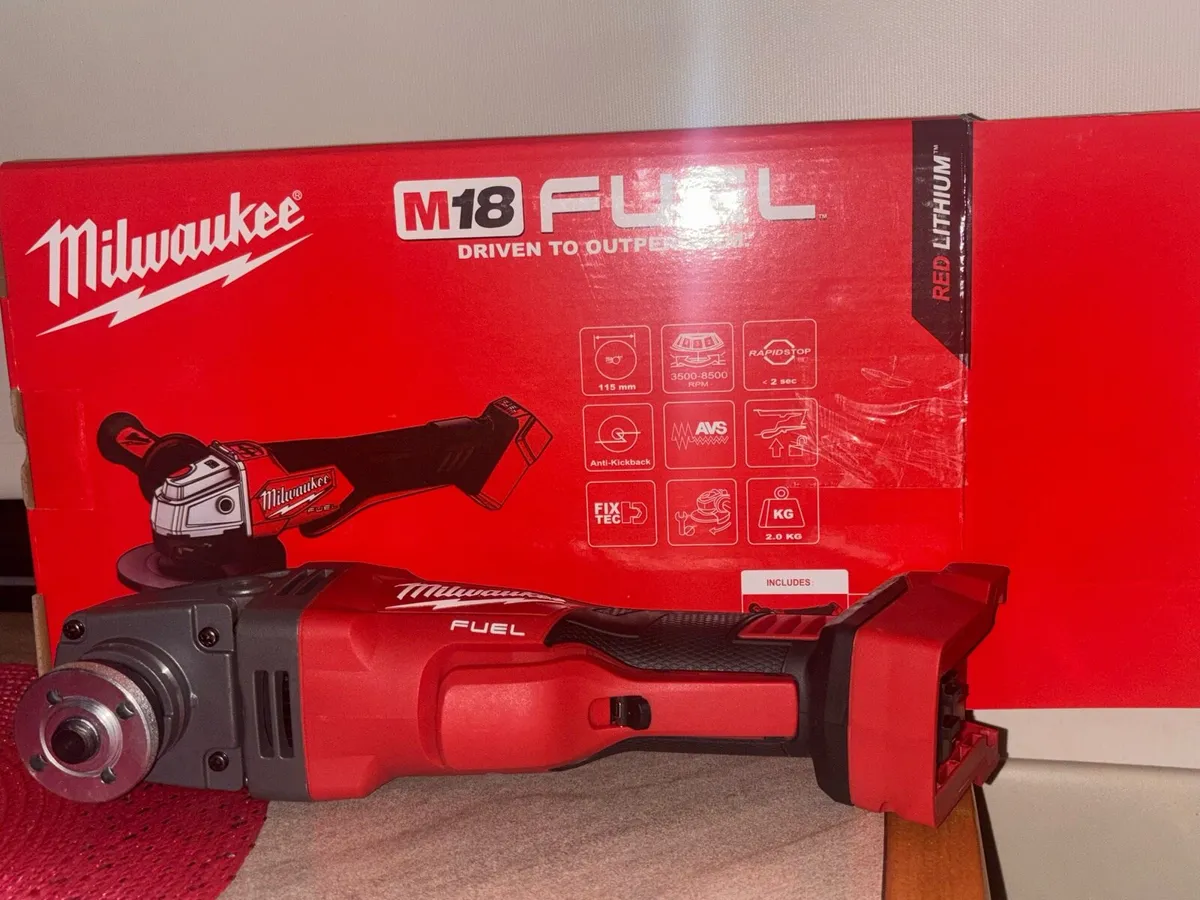 Milwaukee M18 fuel grinder paddle switch - Image 2