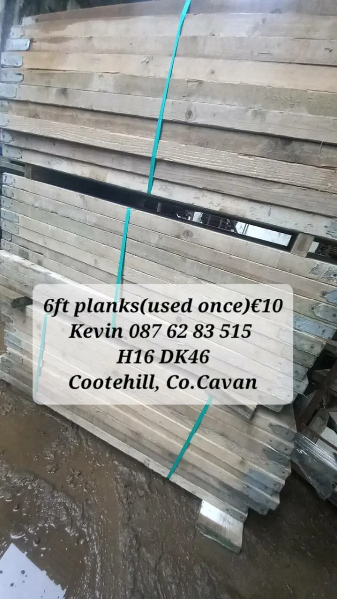 Slightly used planks-8fts,6fts,4fts. - Image 2