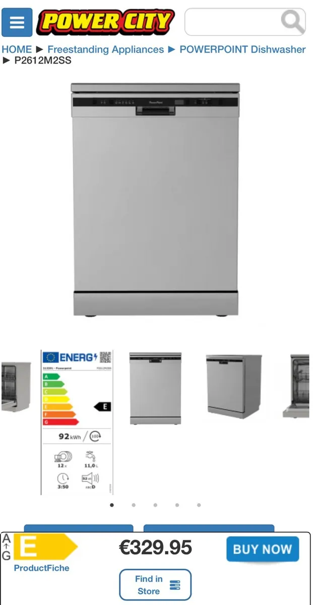 POWERPOINT DISHWASHER - Image 1