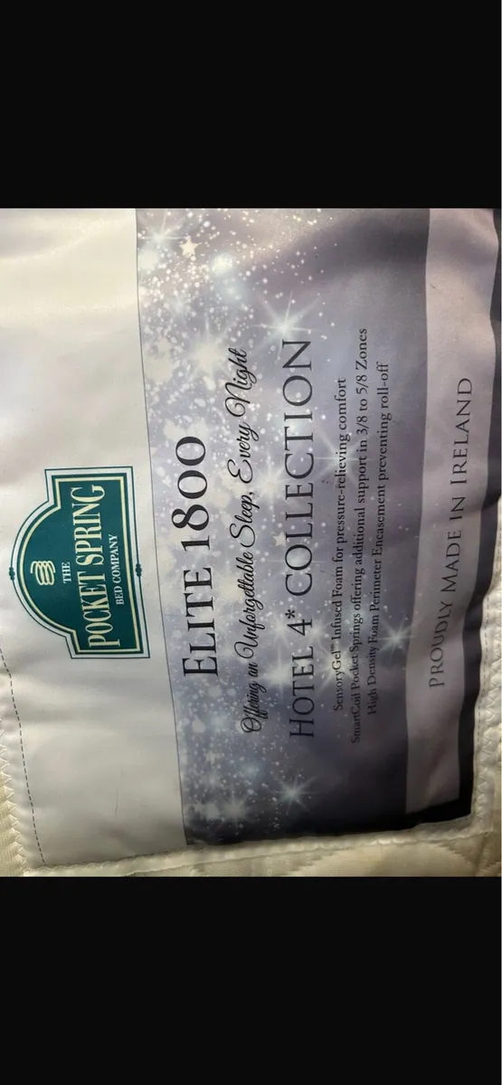 Superking bed and mattress in excellent - Image 4