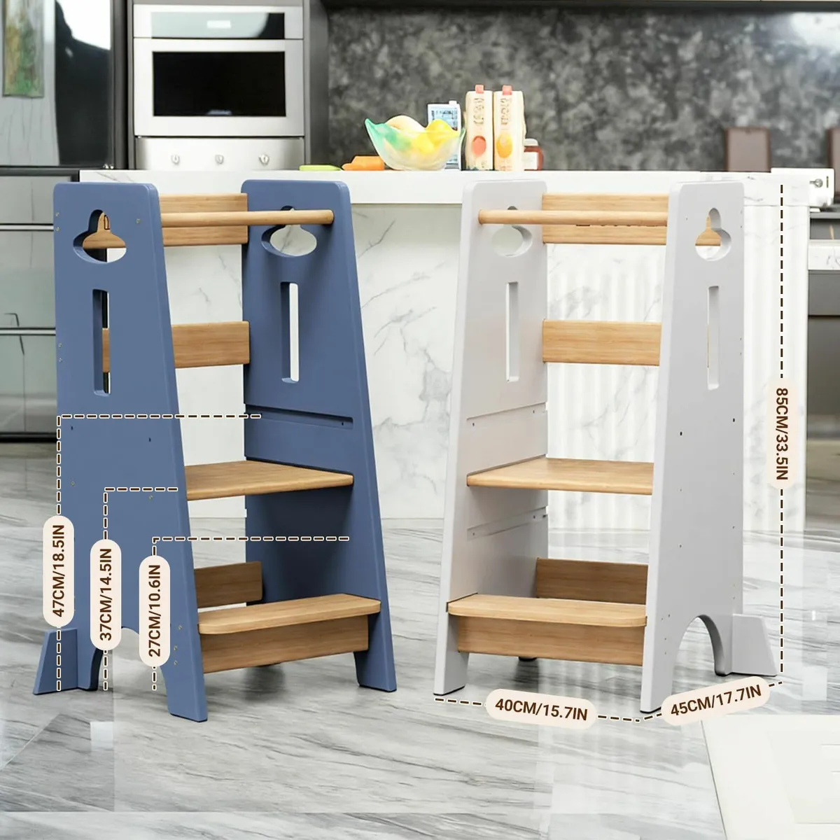 Height Adjustable Toddler Standing Tower - Super - Image 2