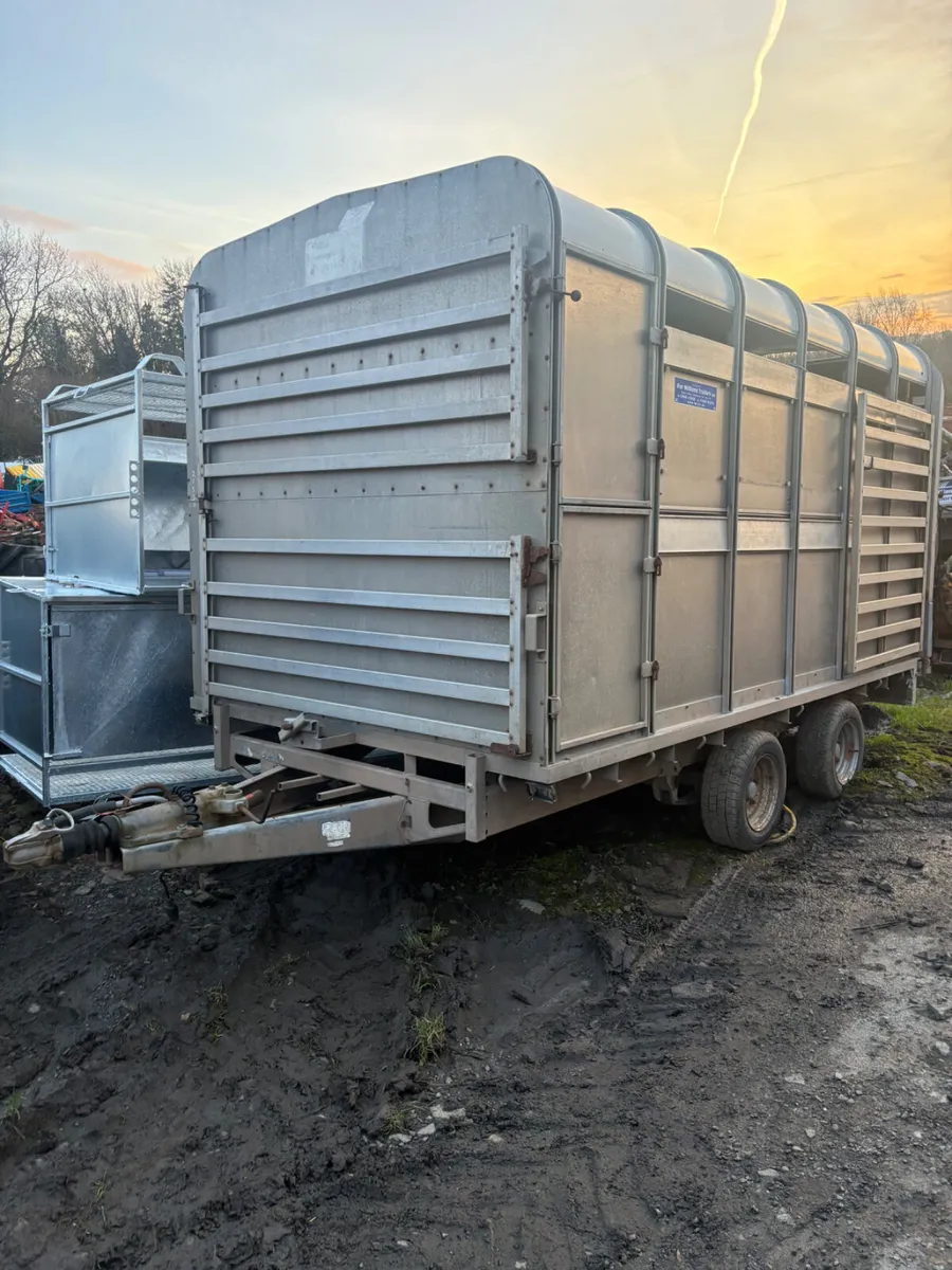 Ifor Williams 12ft dp cattle trailer - Image 1
