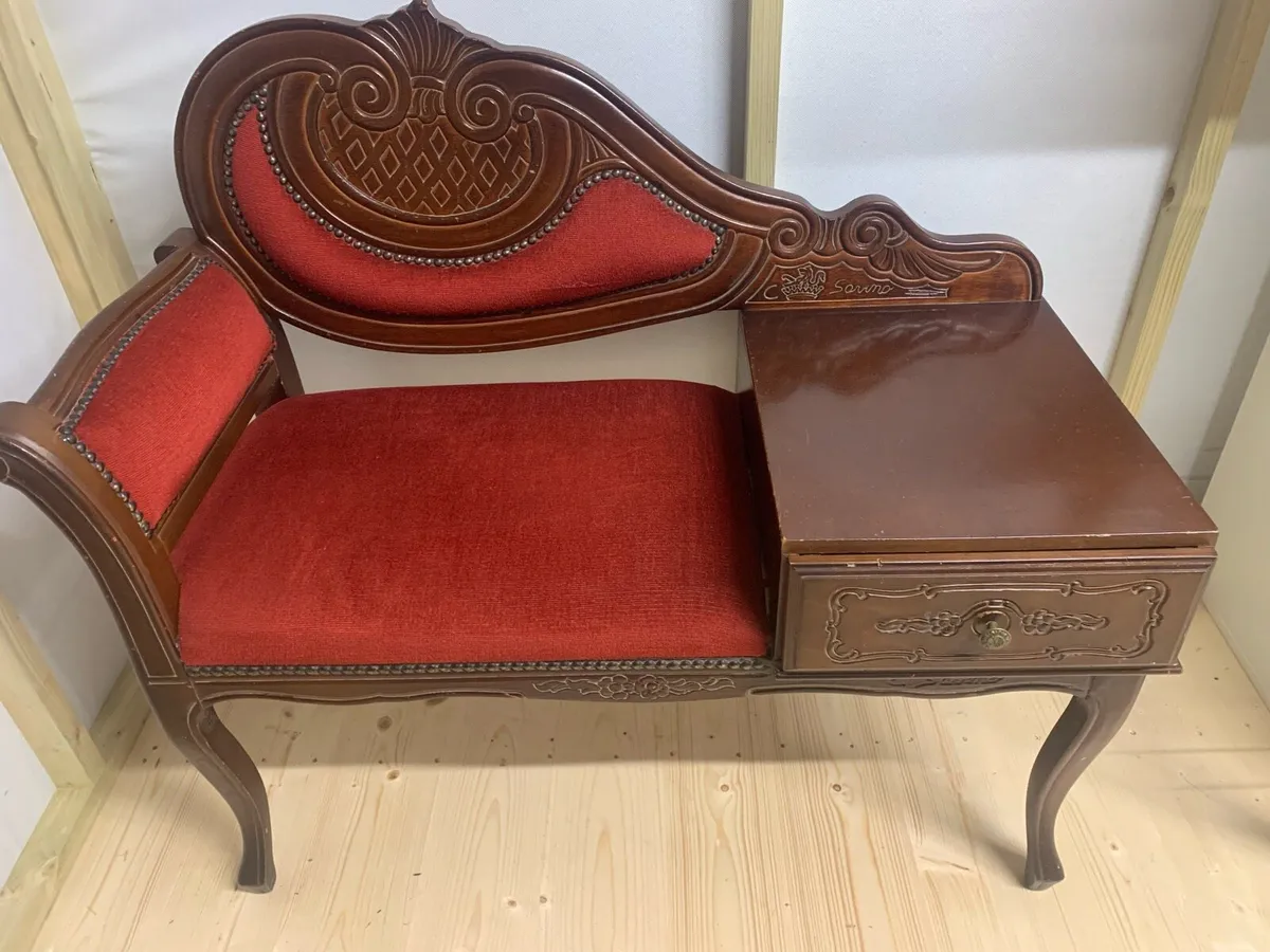 Vintage Phone Table - Image 3