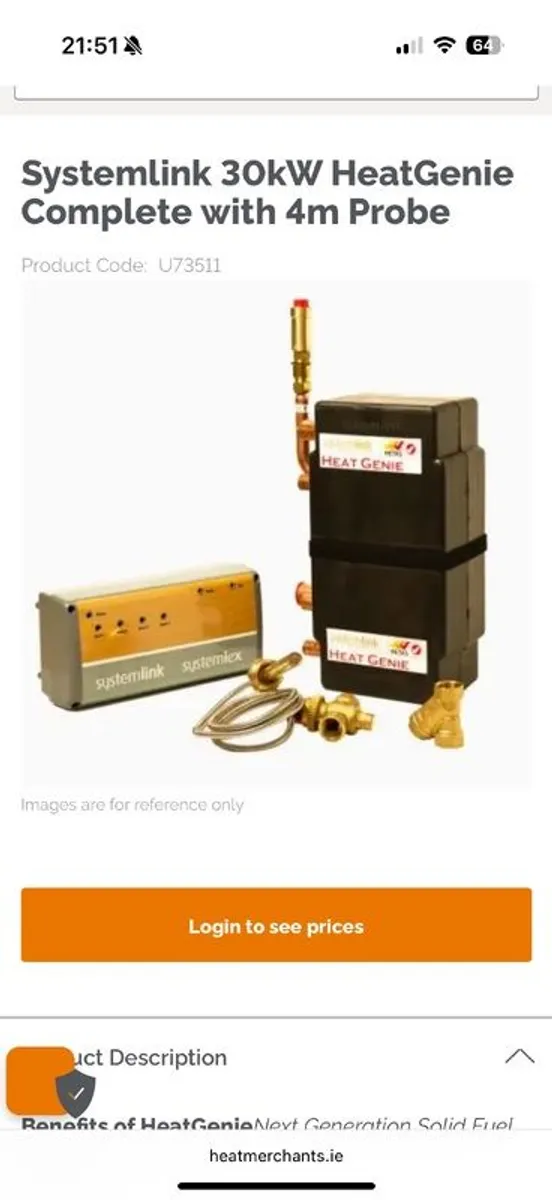 Systemlink 30kW HeatGenie