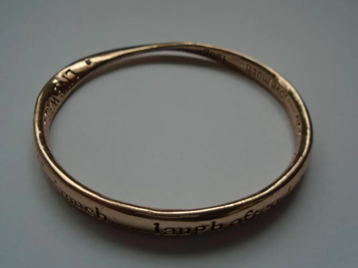 Bangle, jewellery, Live, laugh , love - Image 1