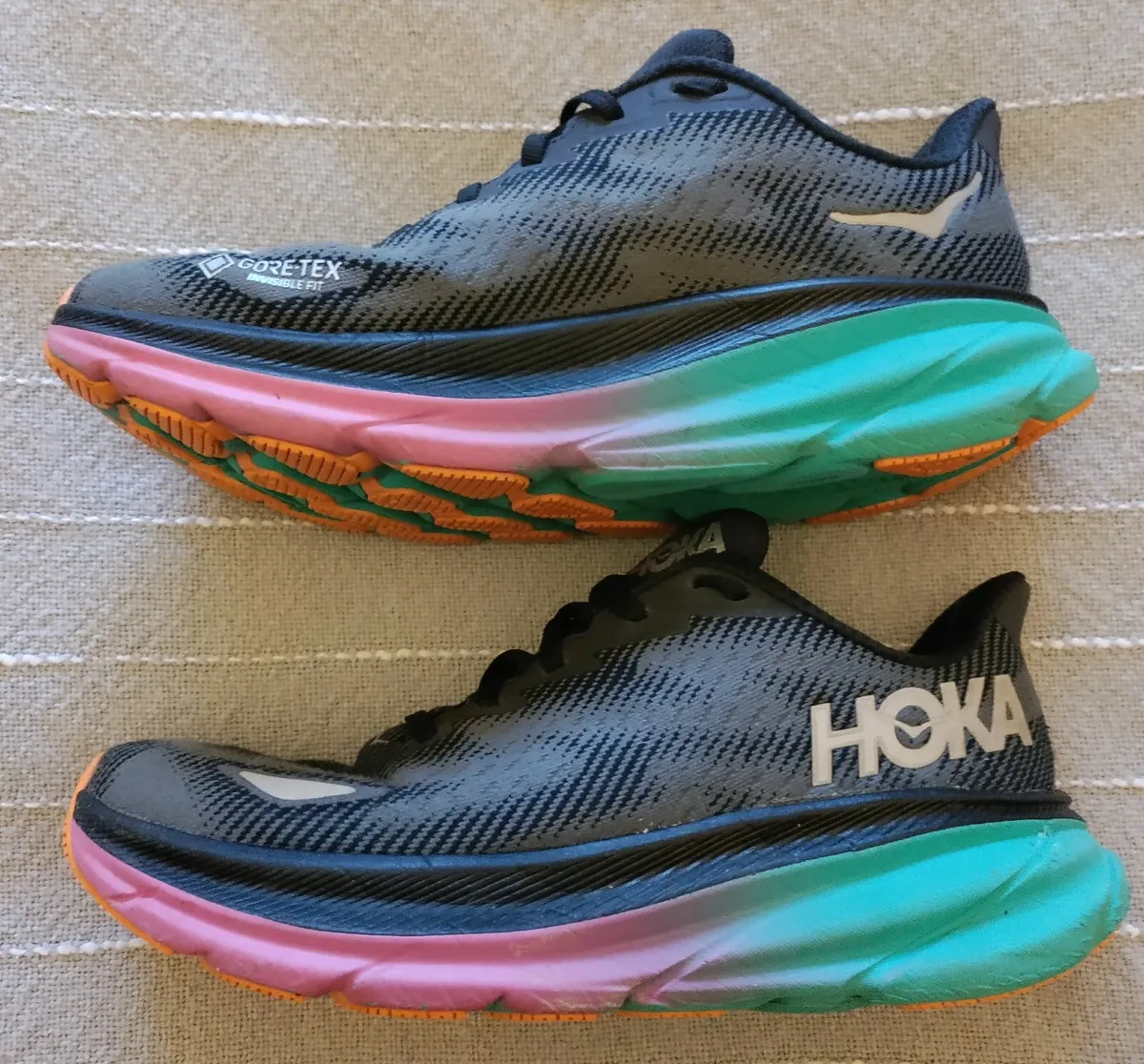 Hoka Clifton 9 Gore-Tex 8.5uk - Image 1