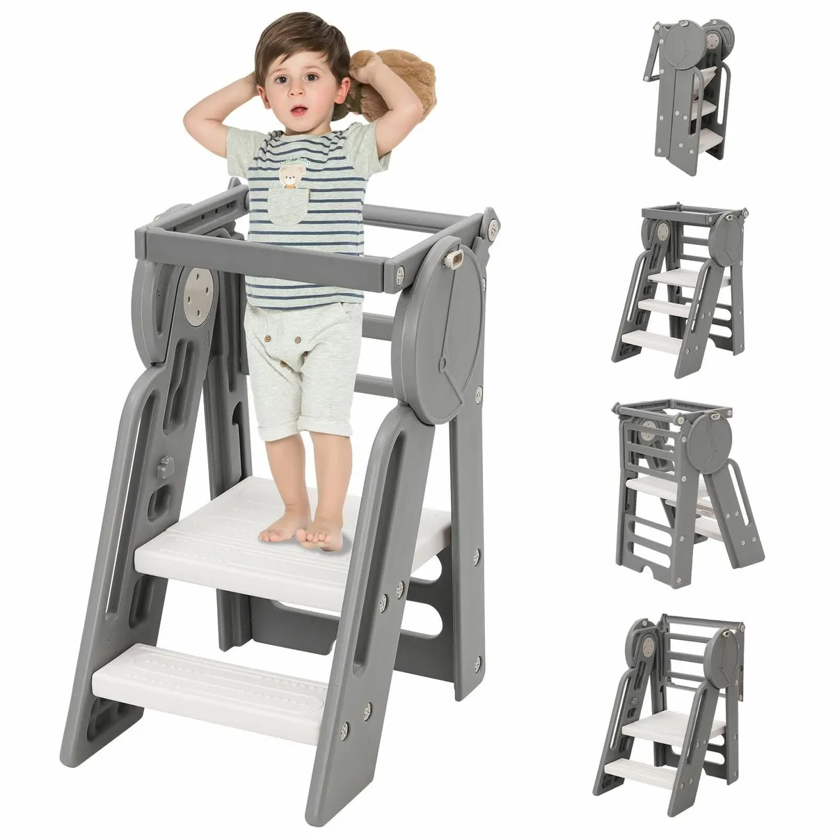 Learning Tower Foldable for Toddler Kitchen Step - Image 1