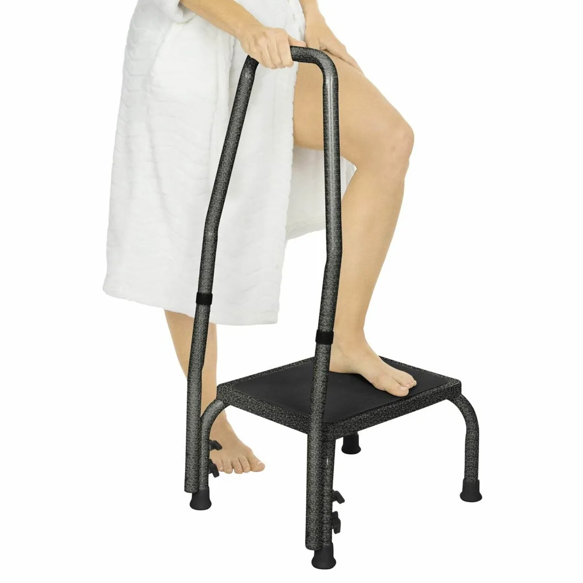 Heavy Duty Step Stool with Handle - Bariatric - Image 1