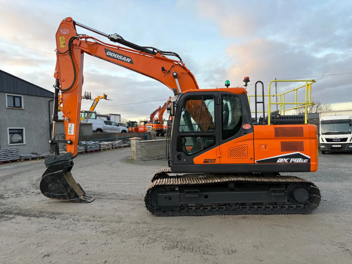 2022 Doosan DX 140LC-7 Finance Arranged - Image 1