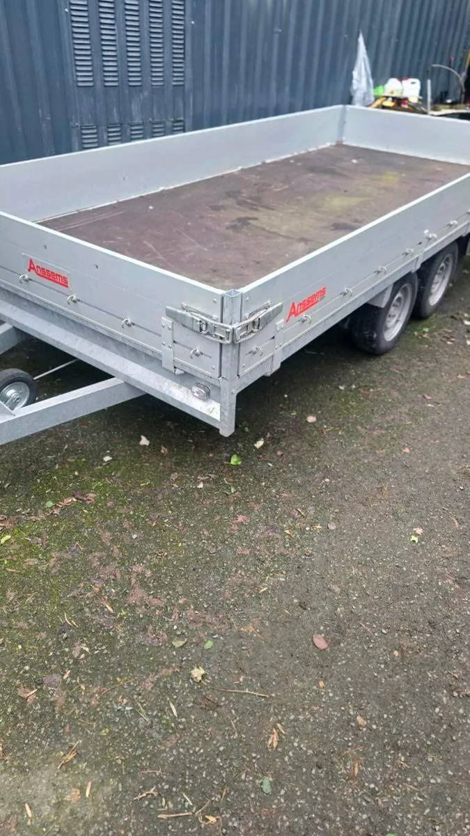Large Flat bed trailer - Image 2