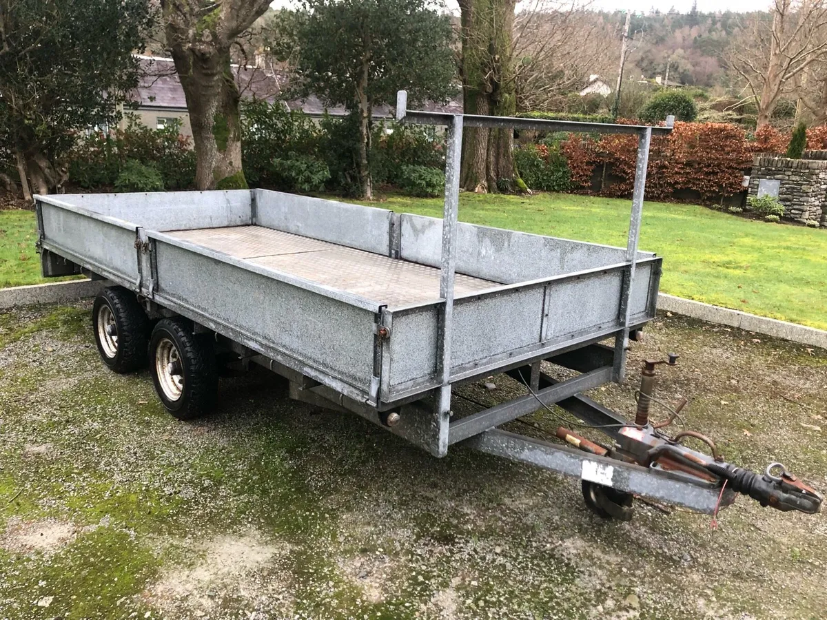 14ft. X 6’6” Flatbed Plant Trailer - Image 1