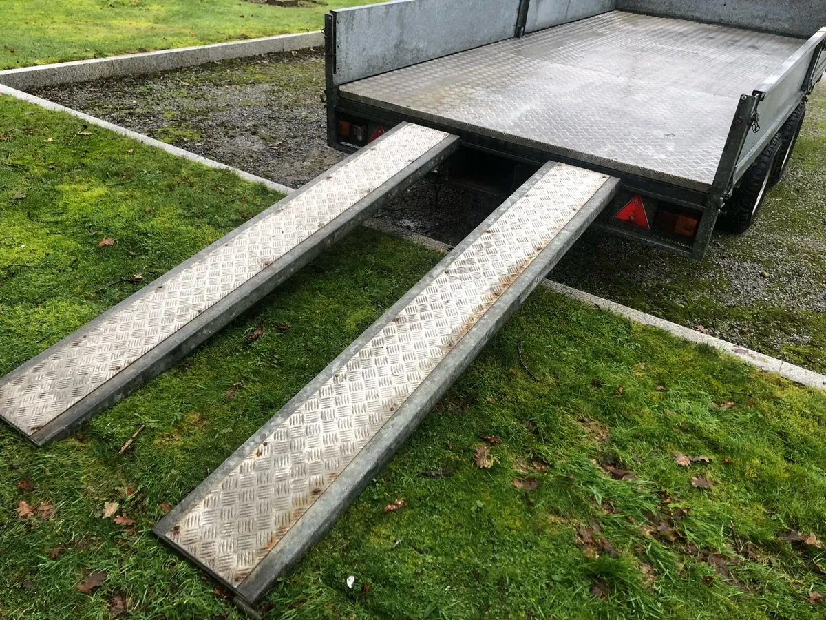 14ft. X 6’6” Flatbed Plant Trailer - Image 4