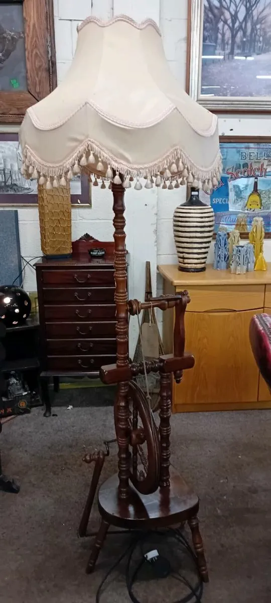 Spinning Wheel Standard Lamp - Image 1