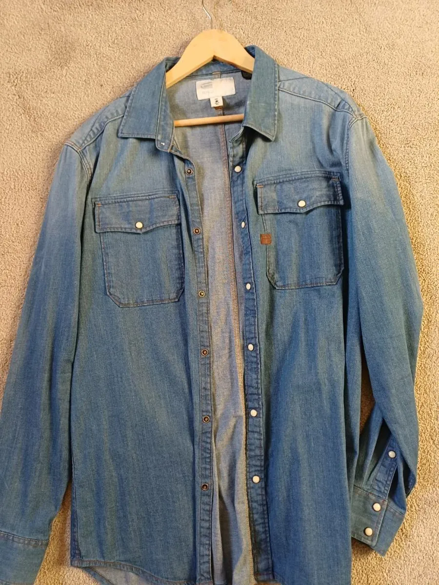 G Star Raw Denim Shirt xxl - Image 1