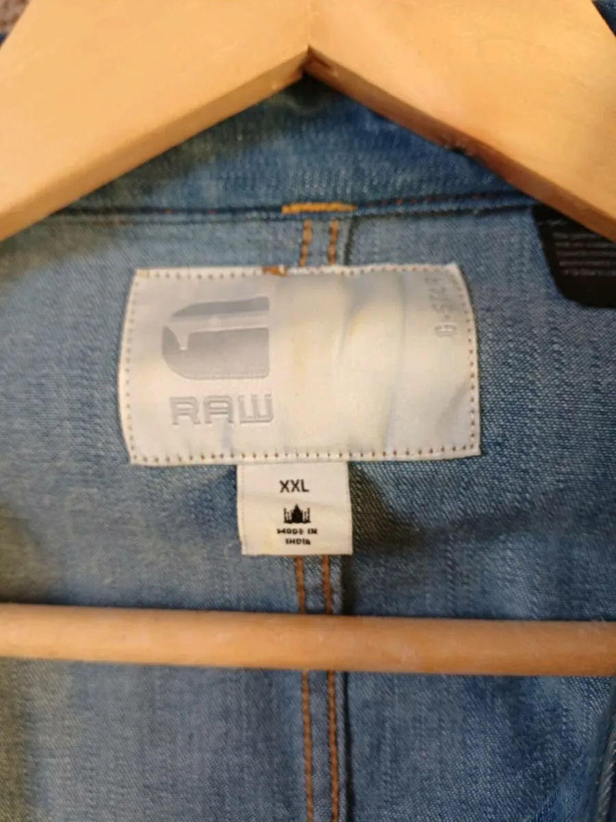 G Star Raw Denim Shirt xxl - Image 2