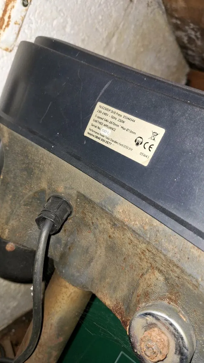 Performance Power NLE250DP bench drill - Image 2