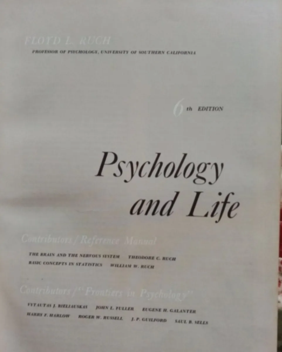 Psychology and Life Vintage Book - Image 2