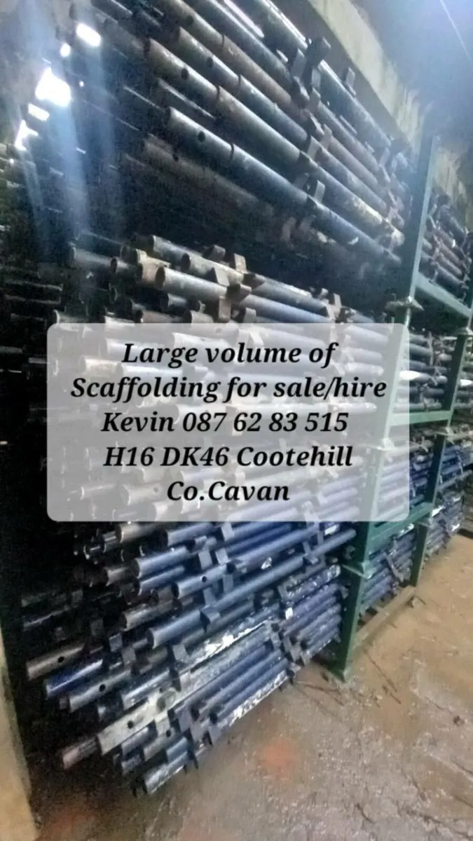 Large volume of Scaffolding&Planks - Image 1