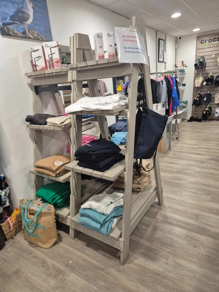 Shop Fittings Display Ladders - Image 1